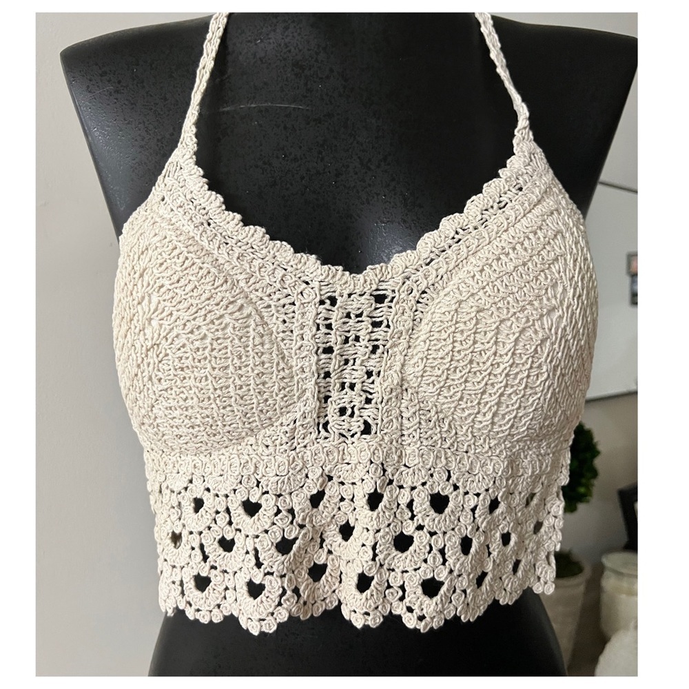 Crochet Halter Top (OSFM)